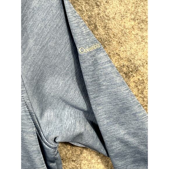 Columbia Pullover Women's M Blue Rosemont Station II 1/2 Zip Fleece Sweatshirt‎ - Picture 5 of 11